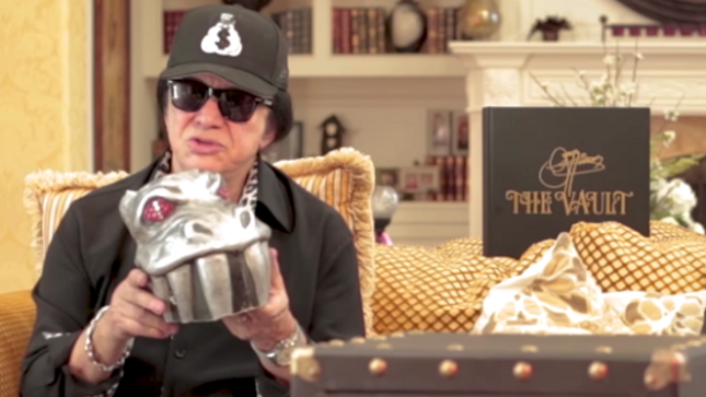 GENE SIMMONS Talks Hidden Compartment Inside The Vault; Video Streaming