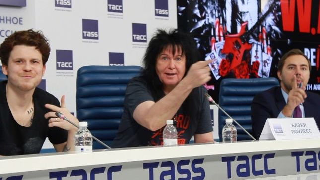 W.A.S.P. - Moscow Press Conference With BLACKIE LAWLESS Posted