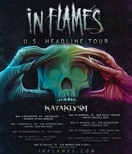 in flames past tour dates
