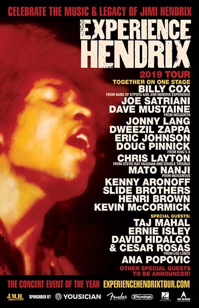 JIMI HENDRIX Bassist BILLY COX On Experience Hendrix Tour