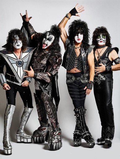 KISS On End Of The Road Costumes - 