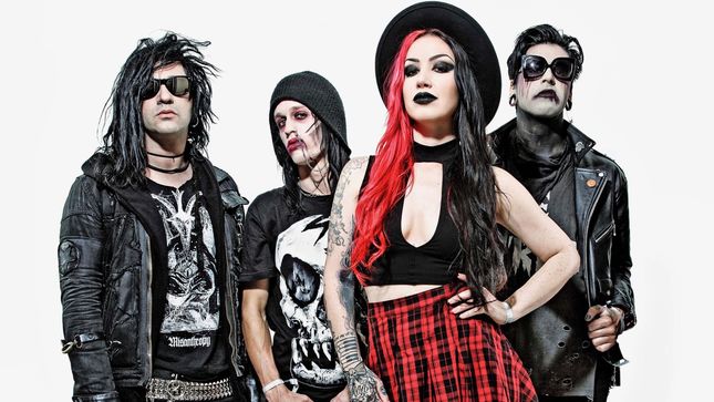 NEW YEARS DAY To Release Diary Of A Creep EP This Month; Band Prepare For Tour With IN THIS MOMENT