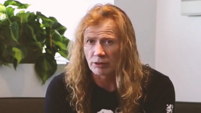 MEGADETH's DAVE MUSTAINE - "Heavy Metal Music Is Really Popular And Successful When The World Is Under A Lot Of Stress"