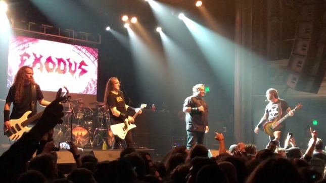 EXODUS - Fan-Filmed Video From San Francisco Show Posted