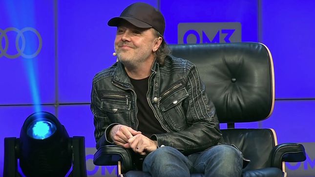 LARS ULRICH - "You Can't Be In A Band Like METALLICA Without Having An Understanding Of The Parallel Universe"; Video