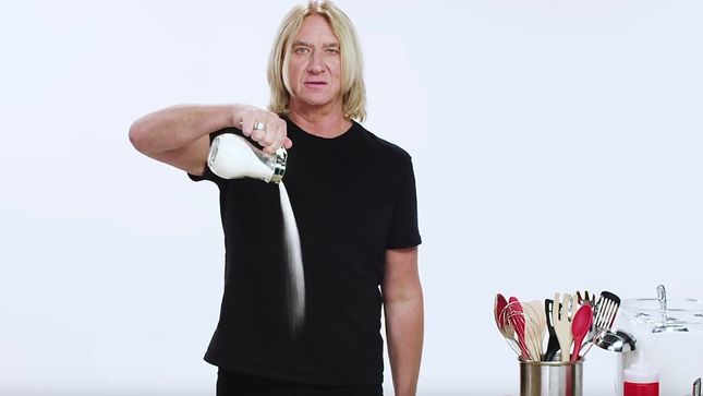 DEF LEPPARD Frontman JOE ELLIOTT Literally Pours Sugar On Various Objects; Video