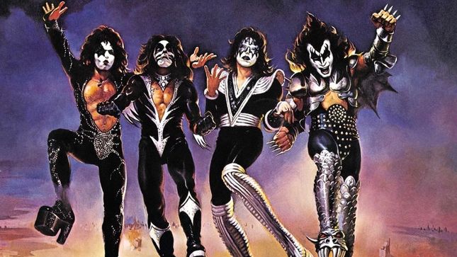 KISS Classic Destroyer To Be Released On Limited Edition Red And Black Marbled Vinyl; Pre-Order Now