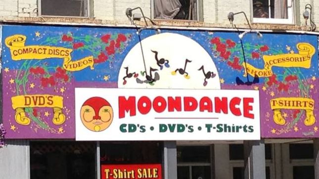 SEBASTIAN BACH Pays Tribute To Oldest Running Record Store In Canada On Its Final Day - "Moondance Music Was, In Every Way, A Link To Another World" 