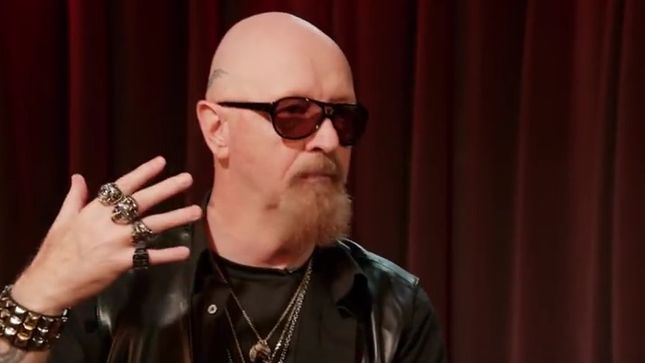 JUDAS PRIEST’s ROB HALFORD Featured On SAMMY HAGAR’s Rock & Roll Road Trip; Video Preview