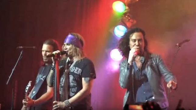 Members Of ADLER'S APPETITE And STEEL PANTHER Perform GUNS N' ROSES Classics At Brisbane Show; Video Available