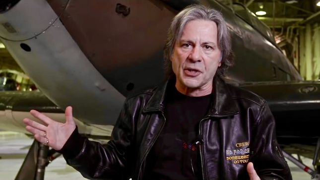IRON MAIDEN Singer BRUCE DICKINSON Partners With World Of Warplanes For Series Of WWII Combat Aircraft Videos; Episode #1 Streaming Now