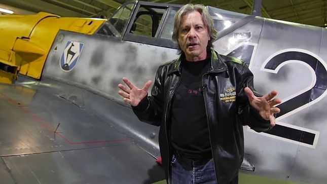 IRON MAIDEN Singer BRUCE DICKINSON's Warplanes Diaries Episode #2: Messerschmitt BF 109 (Video)