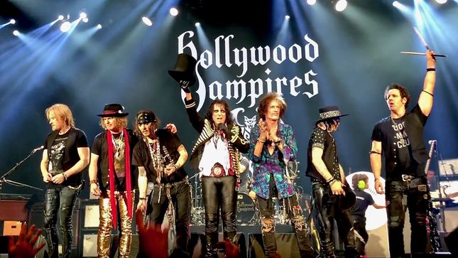 HOLLYWOOD VAMPIRES Take You Behind-The-Scenes On 2018 Tour; Video
