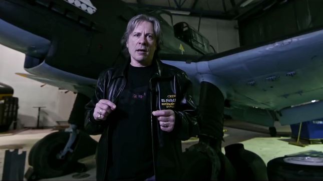 IRON MAIDEN Singer BRUCE DICKINSON's Warplanes Diaries Episode #7: Stuka JU87 (Video)