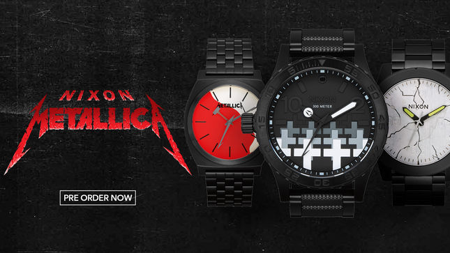 METALLICA Introduce New Line Of Watches