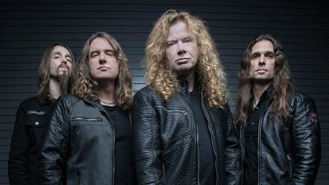 MEGADETH - DAVE MUSTAINE Confirms ARMORED SAINT For Megacruise, Talks Kegadeth Festival; Audio Interview