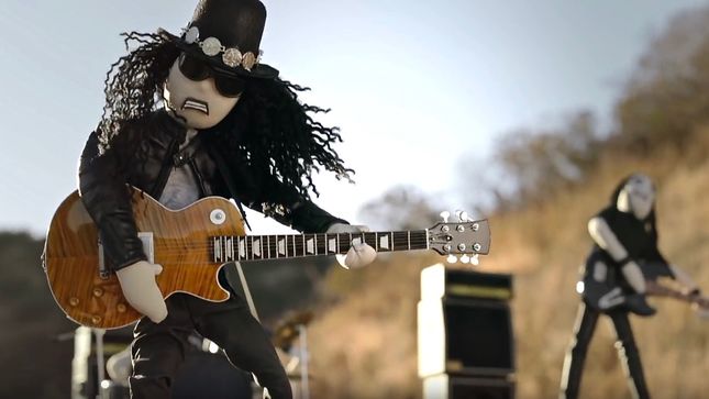 SLASH Featuring MYLES KENNEDY AND THE CONSPIRATORS Release Live-Action, Animated Music Video For "Driving Rain"