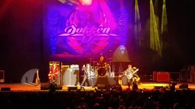 DOKKEN - Fan-Filmed Video Of Rocktember Music Festival Performance Featuring Original Guitarist GEORGE LYNCH Posted