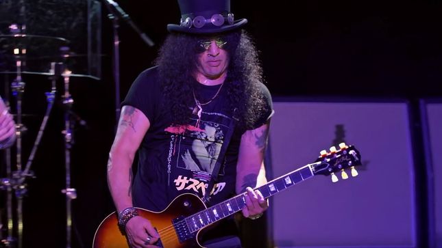 SLASH Featuring MYLES KENNEDY AND THE CONSPIRATORS Perform "Driving Rain" At Exclusive L.A. Show; Video