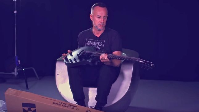 BEHEMOTH - "Bartzabel" Guitar Playthrough Video Posted; Unboxing The NERGAL-6 Black Satin Signature ESP Guitar