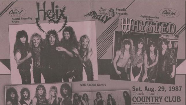 HELIX Frontman BRIAN VOLLMER Shares Another Blast From The Past - "PETE WAY's Drummer Told Me A Funny Joke..."