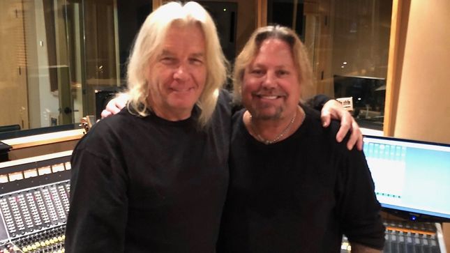 MÖTLEY CRÜE - Singer VINCE NEIL Completes Recording Two Songs For The Dirt Biopic With Producer BOB ROCK