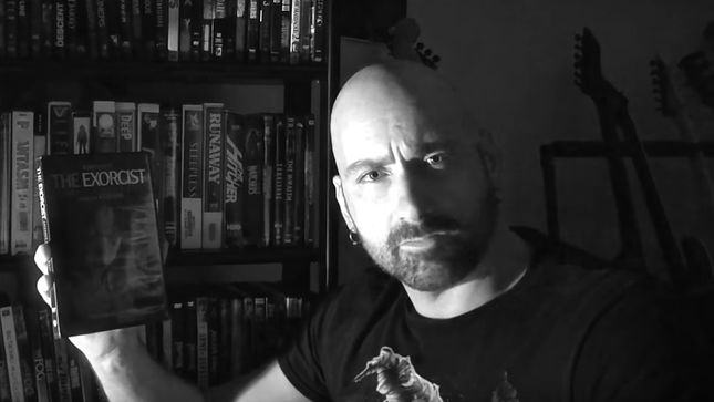 ARSIS Frontman JAMES MALONE Shows Off His Horror Film Collection; Video