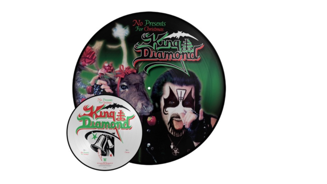 KING DIAMOND - New "No Presents For Christmas" 12" Picture Disc Featured In Metal Blade's Chrismassacre Holiday Sale