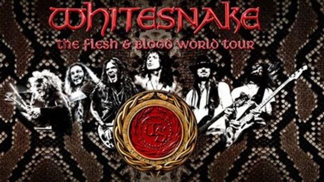 WHITESNAKE - New Dates Announced For The 2019 Flesh & Blood World Tour
