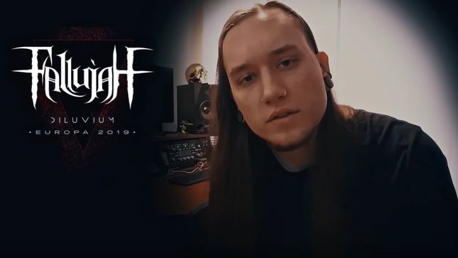 FALLUJAH Uploads Video Trailer For 2019 European Tour With OBSCURA