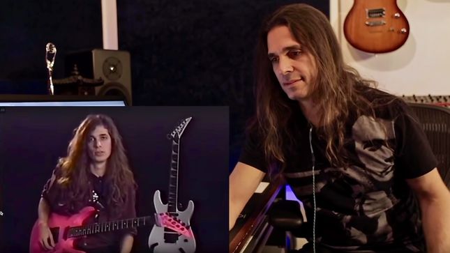 MEGADETH Guitarist KIKO LOUREIRO Reacts To His 19-Year Old Self; Video