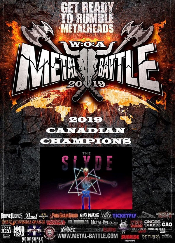 Toronto's THE SLYDE Crowned Champions Of Wacken Metal Battle Canada ...