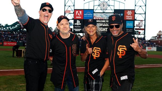 METALLICA - 7th Annual Metallica Night With San Francisco Giants Set For April 26th