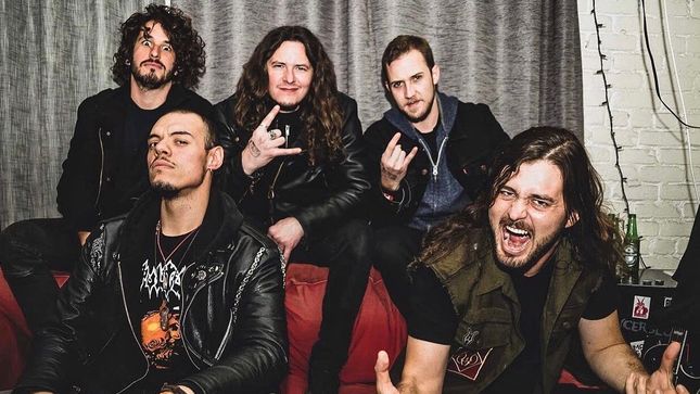 WARBRINGER On Upcoming North American Co-Headline Tour With ENFORCER - "Looking Forward To Seeing You Guys Again And Wrecking Whatever Place We Are In!"