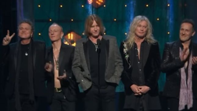 Watch DEF LEPPARD Get Inducted Into The Rock And Roll Hall Of Fame - “We’re Not Blood, But We’re The Closest Thing To Brothers” 