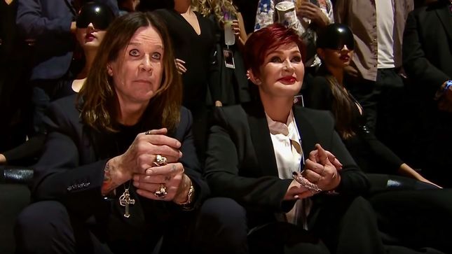 OZZY OSBOURNE's Home Accident Dislodged Metal Rods Leading To Tour Postponement - "He Says It's The Only Thing He's Ever Done Right In His Life, His Performing, And He Just Feels Terrible," Says SHARON OSBOURNE