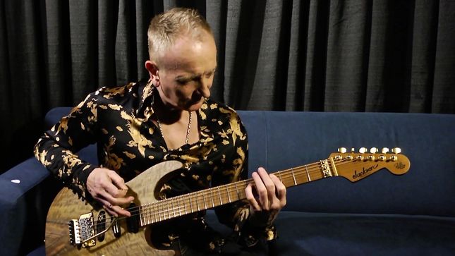 DEF LEPPARD Guitarist PHIL COLLEN Demos New USA Signature Limited Edition PC1 Claro Walnut - "It's My Favourite Guitar, Literally"; Video