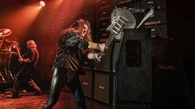 YNGWIE MALMSTEEN Tests World's First Unbreakable Guitar; Video