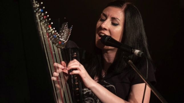 CRADLE OF FILTH's LINDSAY SCHOOLCRAFT - "Why The Harp? Why Not?" (Video)