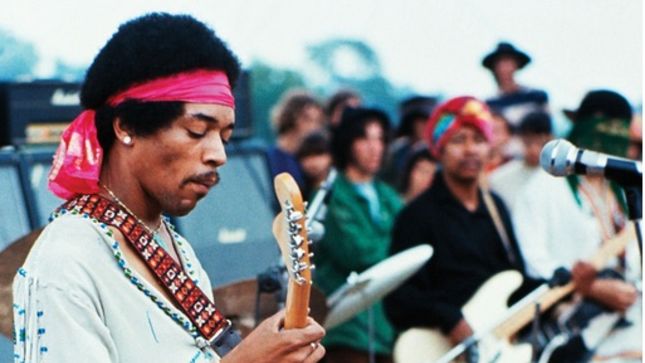 JIMI HENDRIX - Guitar Strap Used At Woodstock Part Of Rock And Roll Hall Of Fame And Museum Exhibit