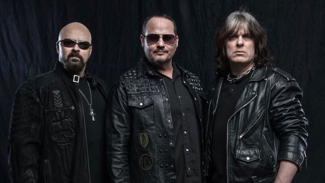 THE THREE TREMORS Featuring TIM "RIPPER" OWENS, SEAN PECK And HARRY CONKLIN Premier "Fly Or Die'" Music Video; Band To Headline Spain's MetalFest XIV