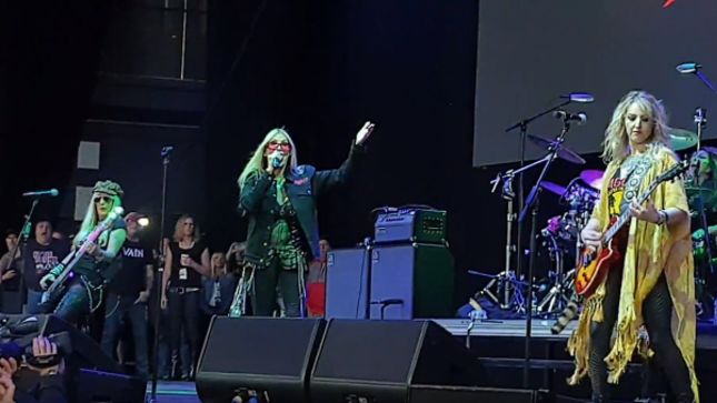 VIXEN Perform FEMME FATALE's "Waiting For The Big One", "Falling In And Out Of Love" At M3 Rock Festival 2019 (Video)