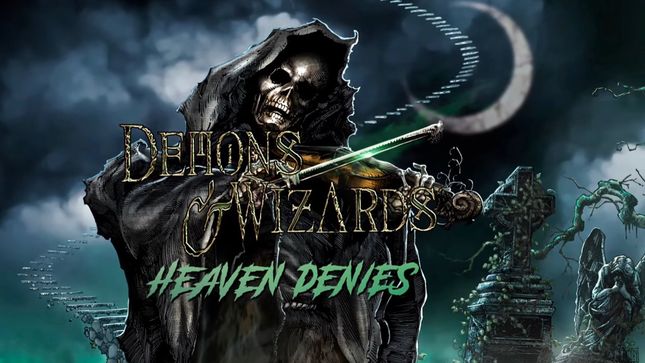 DEMONS & WIZARDS Release Lyric Video For "Heaven Denies" From Remastered Self-Titled Album