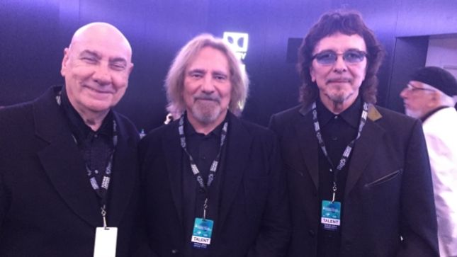 BLACK SABBATH Members Reunite With BILL WARD At Grammy Salute To Music Legends In Los Angeles