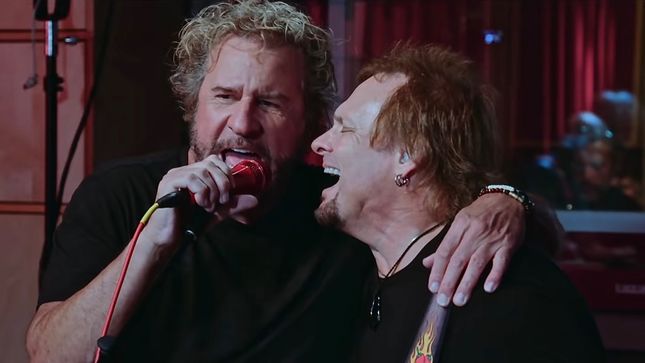 SAMMY HAGAR & THE CIRCLE Debut "Affirmation" Music Video