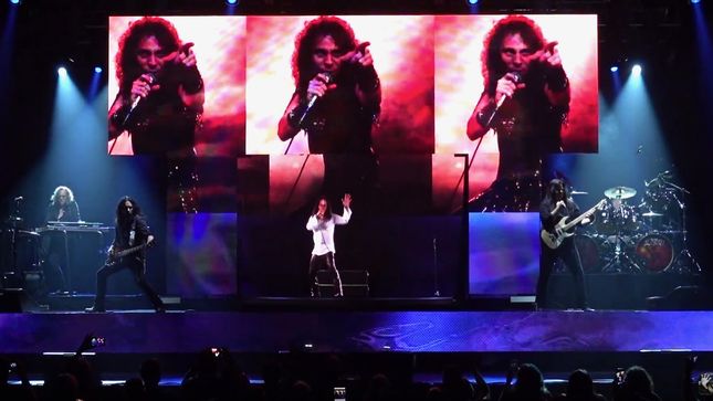 RONNIE JAMES DIO - Watch "Rainbow In The Dark" From Dio Returns Hologram Show In Atlanta