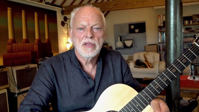 DAVID GILMOUR’s Guitars Raise Over $21 Million To Combat Climate Change - "Brilliant And Unbelievable," Says PINK FLOYD Legend (Video)