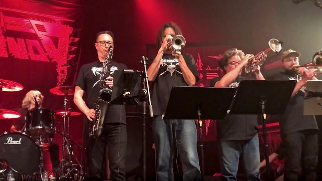 VOIVOD Performs At Montréal International Jazz Festival With 5-Piece Horn Section; Video, Photos