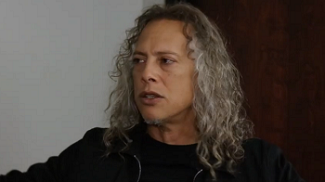 METALLICA Guitarist KIRK HAMMETT - "When I Saw My First Horror Movie I Thought, Wow, This Is Different" 