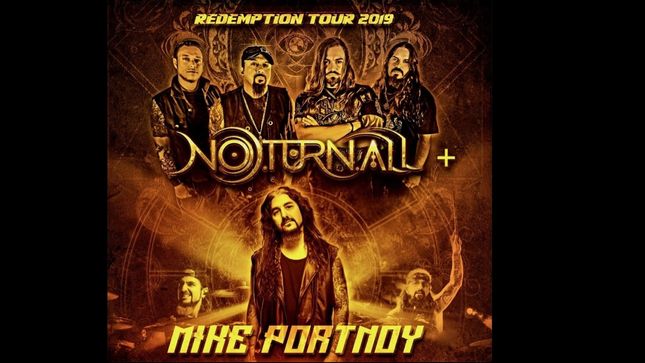 NOTURNALL And MIKE PORTNOY Announce Tour Dates In Brazil With Special Guest EDU FALASCHI